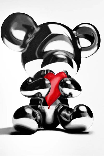 Large Modern Art - Canvas Prints: Love Over Likes by P Muir Art