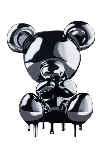 Pop Culture: Drip Bear by P Muir Art