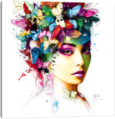 L'effet Papillon Canvas Art Print - Patrice Murciano