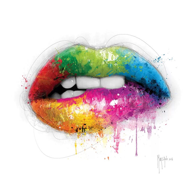 Lipstick by Patrice Murciano wall art