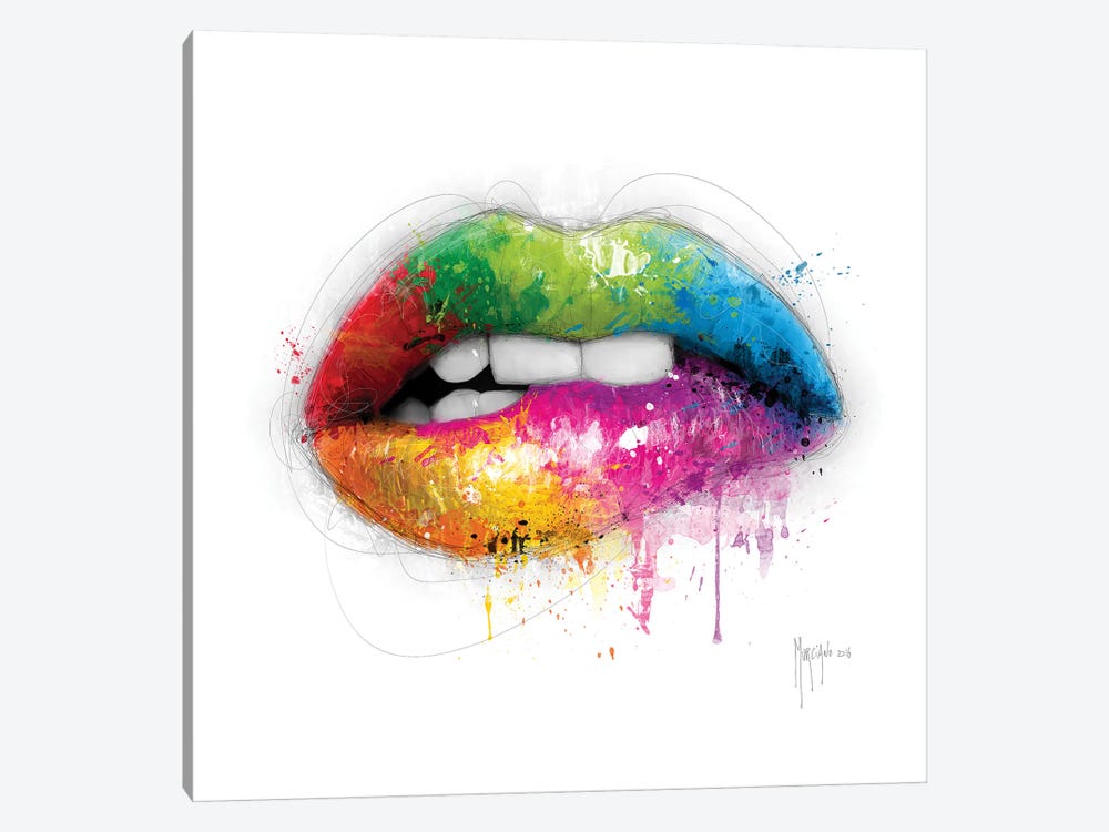 Lipstick by Patrice Murciano 1-piece Canvas Art