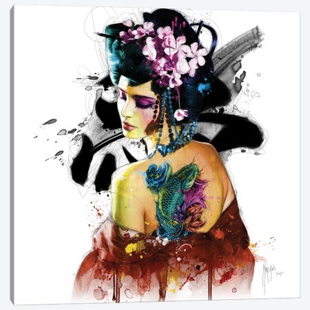 Memoirs Of A Geisha Canvas Print #PMU109} by Patrice Murciano Canvas Art Print