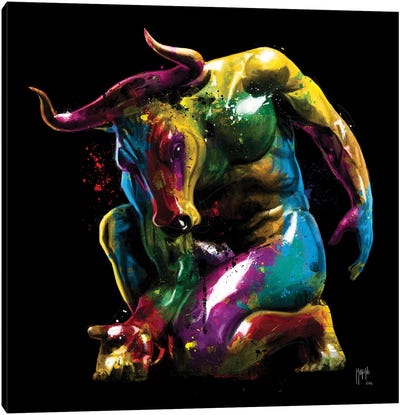 Minotaure Canvas Art Print - Bull Art