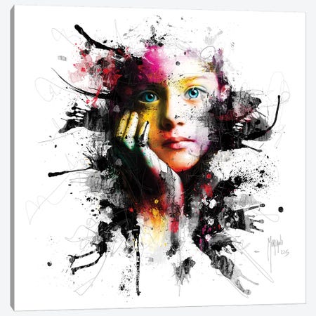 No War For Our Children Canvas Print #PMU112} by Patrice Murciano Canvas Artwork