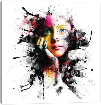 No War For Our Children Canvas Art Print - Patrice Murciano