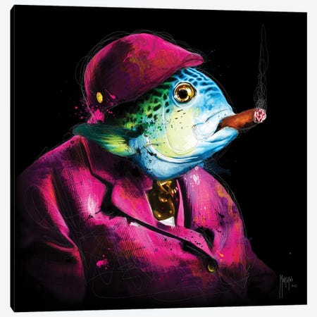 Oncle Sushi Canvas Print #PMU114} by Patrice Murciano Canvas Print