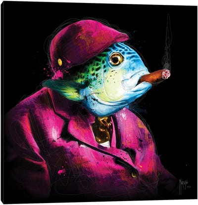 Oncle Sushi Canvas Art Print - Patrice Murciano