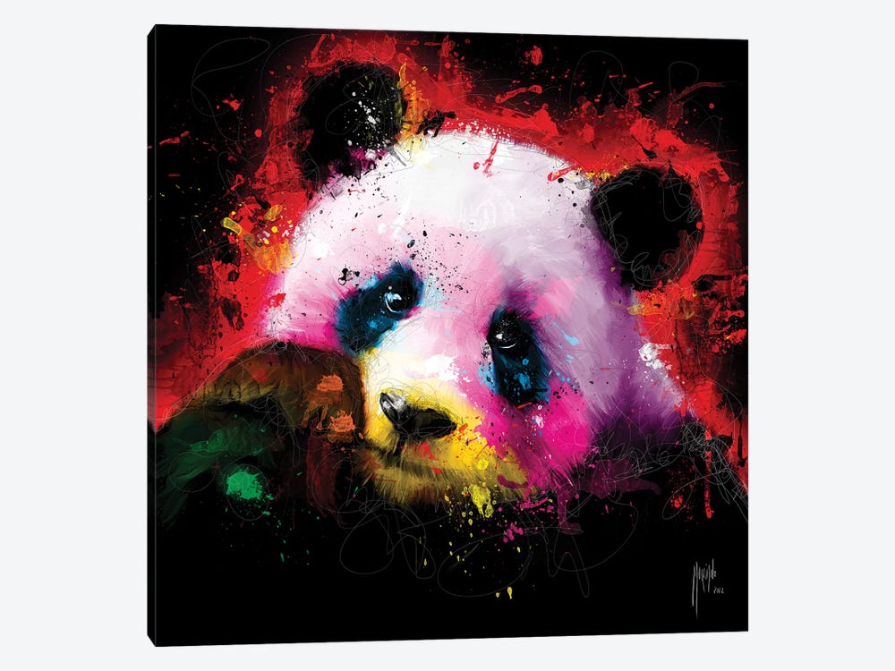Panda Pop by Patrice Murciano 1-piece Canvas Art