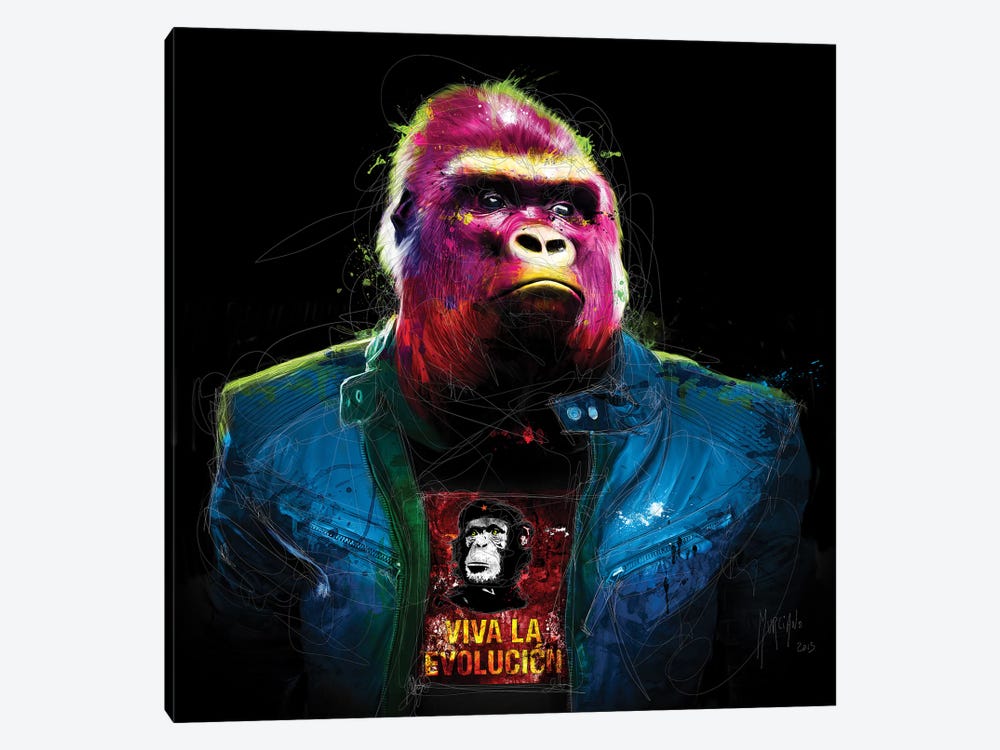 Rock N' Kong by Patrice Murciano 1-piece Canvas Wall Art