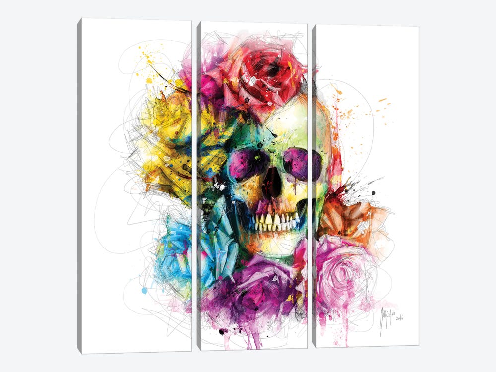 Dead Or Alive by Patrice Murciano 3-piece Canvas Print