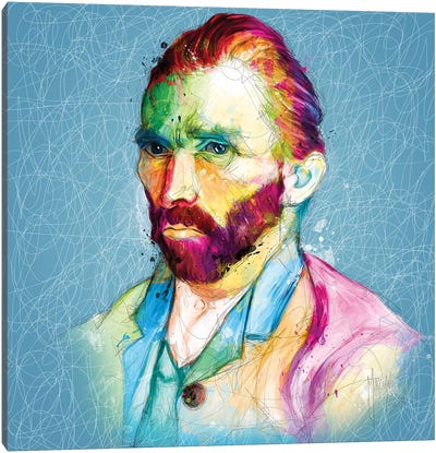 Van Gogh Canvas Art Print - Van Gogh Portraits Collection