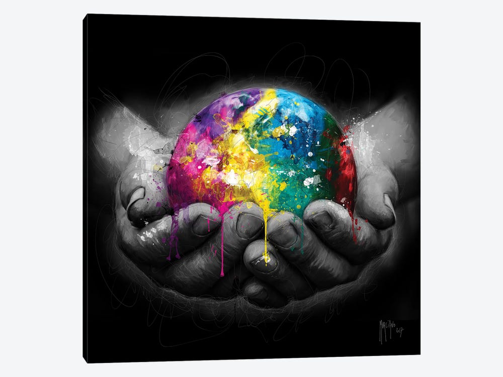 We Are The World by Patrice Murciano 1-piece Canvas Wall Art