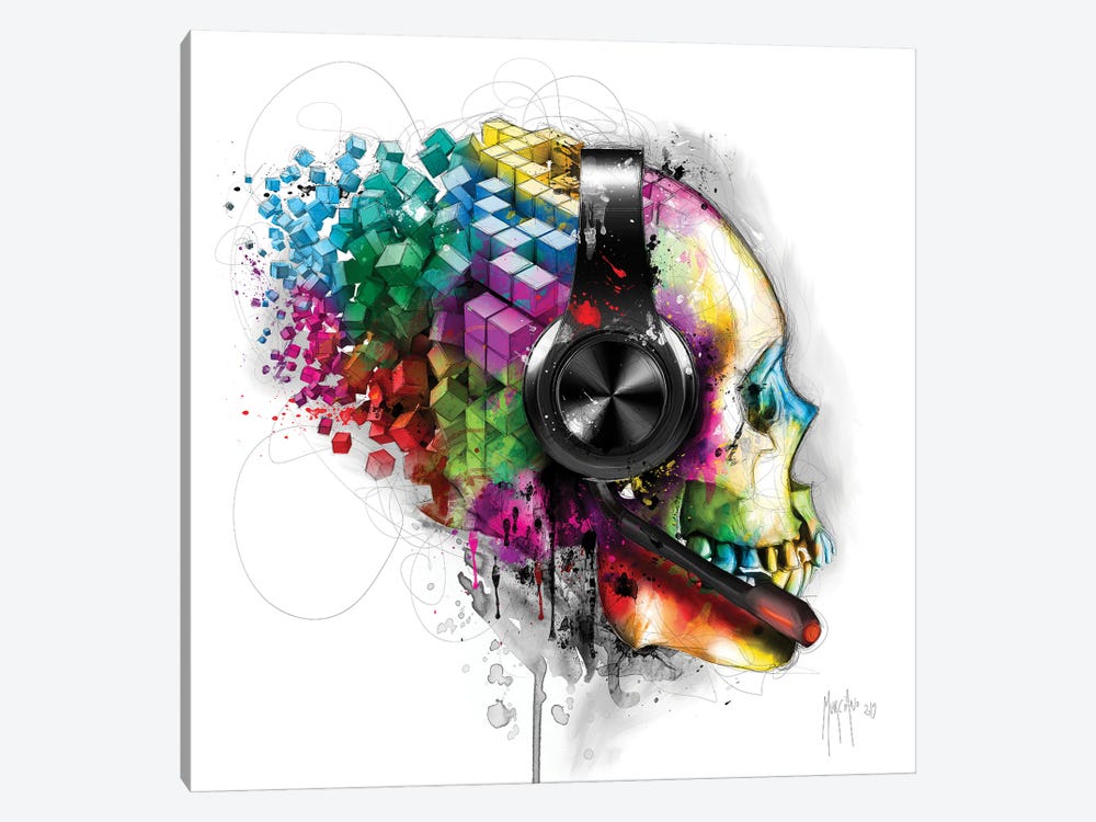 Game Over by Patrice Murciano 1-piece Canvas Artwork