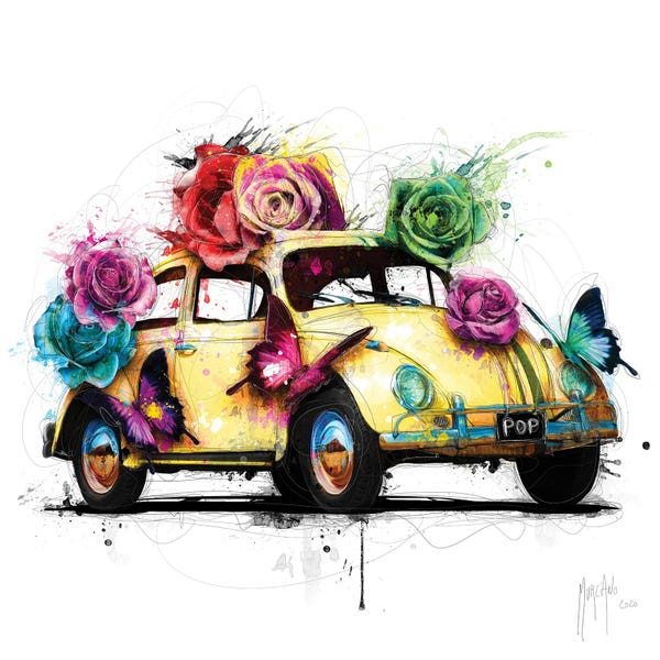 Volkswagen: Popbeetle Yellow by Patrice Murciano