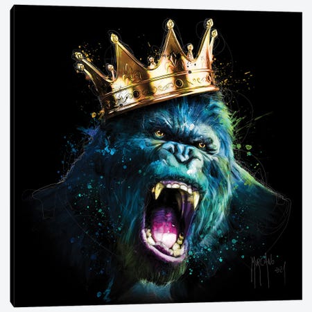 King Kong Canvas Print #PMU152} by Patrice Murciano Canvas Art