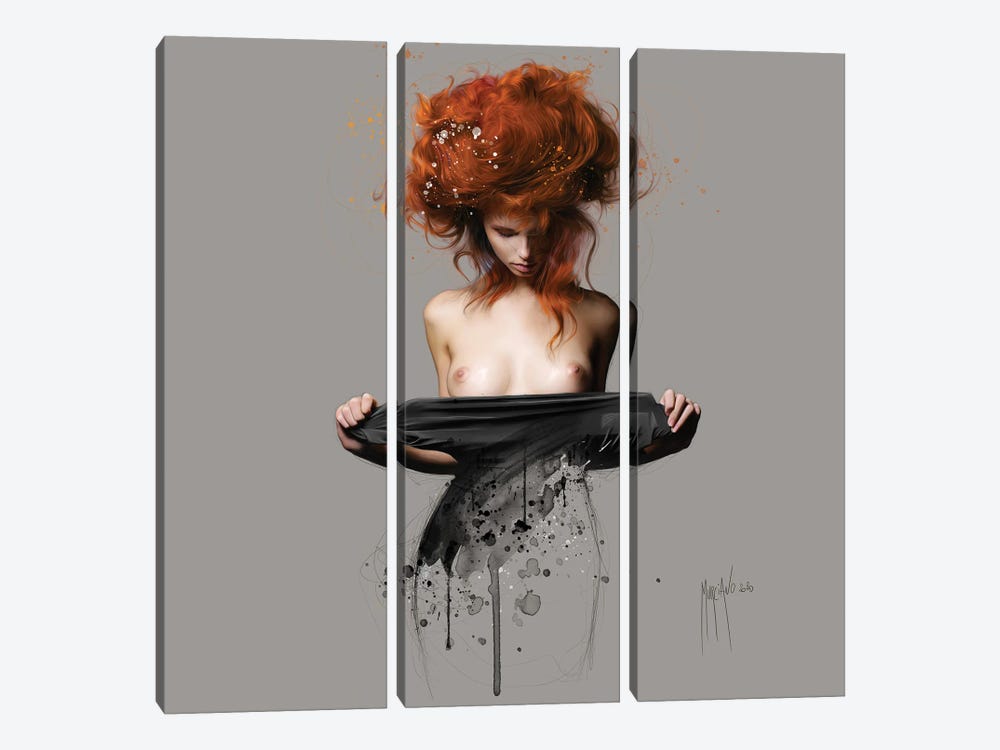 The Unfinished by Patrice Murciano 3-piece Canvas Art
