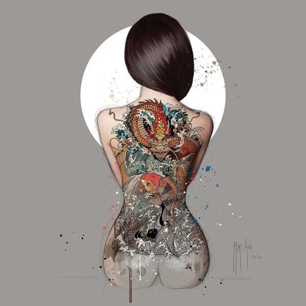 Tattoo Parlor: The Tattooed Woman by Patrice Murciano