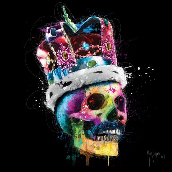 Crowns: Freddie Mercury Skull by Patrice Murciano