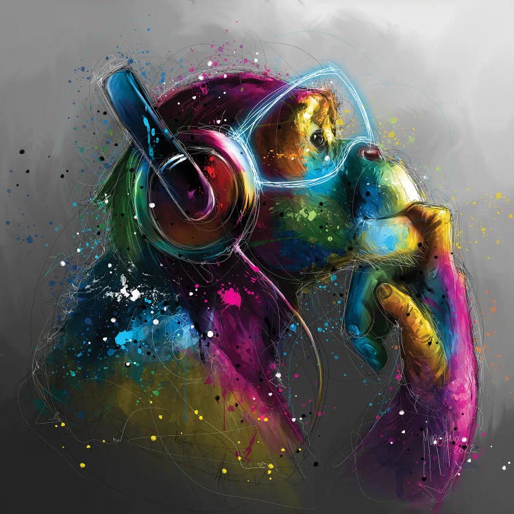 Meta Monkey by Patrice Murciano wall art