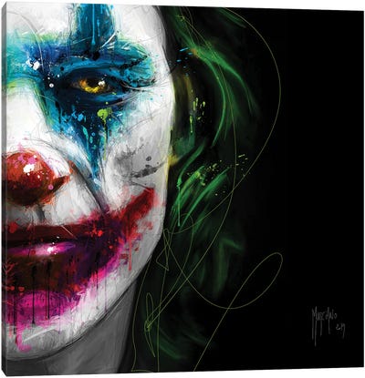 Arkham Asylum Canvas Art Print - The Joker