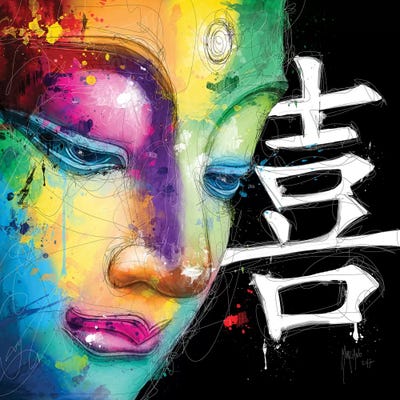 Happiness by Patrice Murciano metal wall art