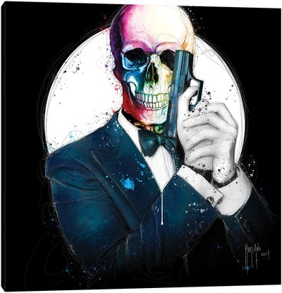 No Time To Die Canvas Art Print - Patrice Murciano