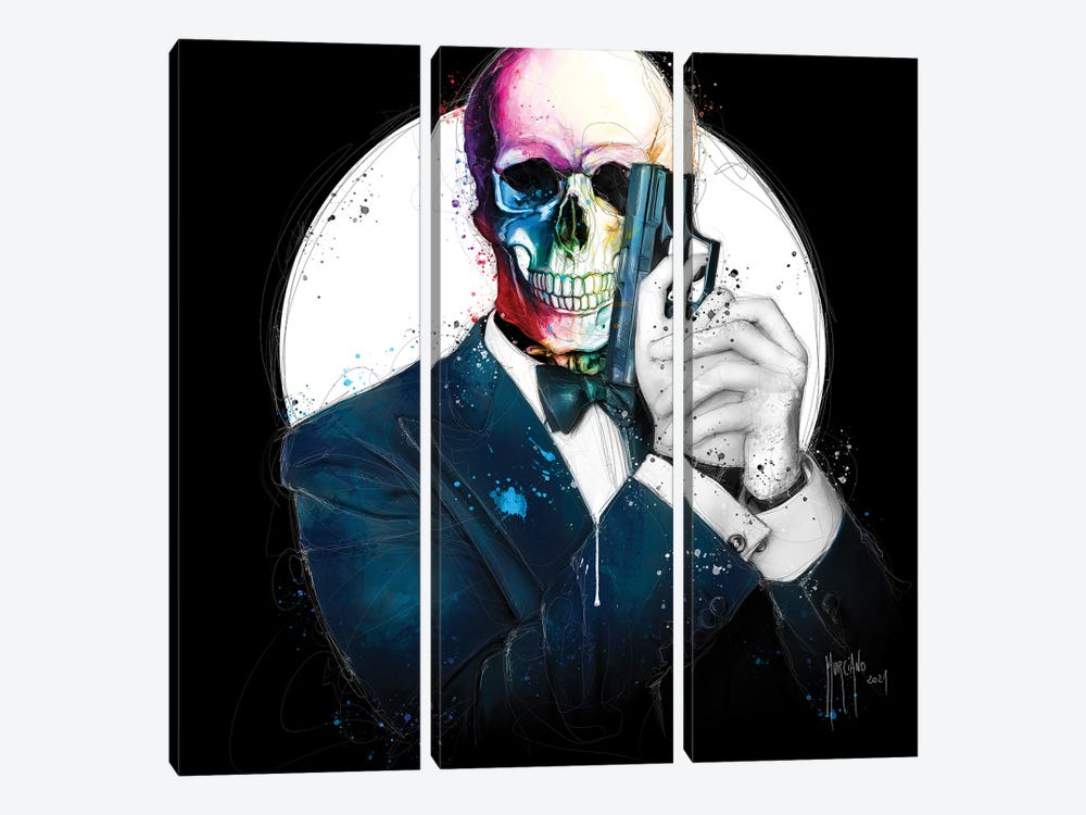 No Time To Die by Patrice Murciano 3-piece Canvas Art Print