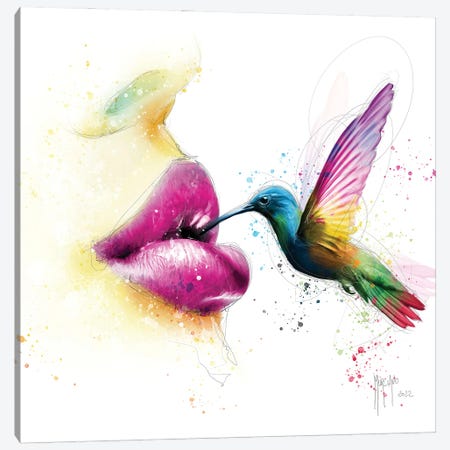 Littke Kiss Canvas Print #PMU197} by Patrice Murciano Canvas Art Print