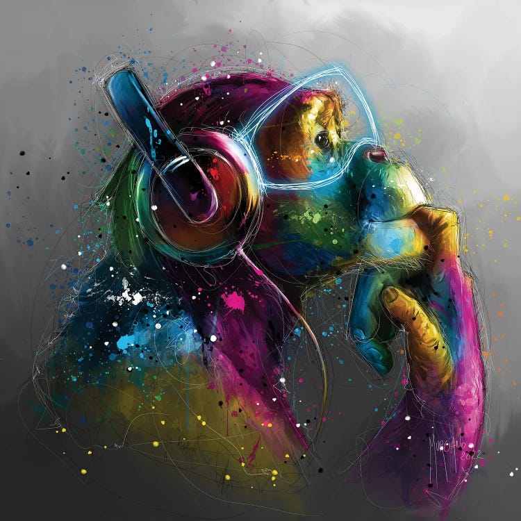 Meta Monkey by Patrice Murciano wall art