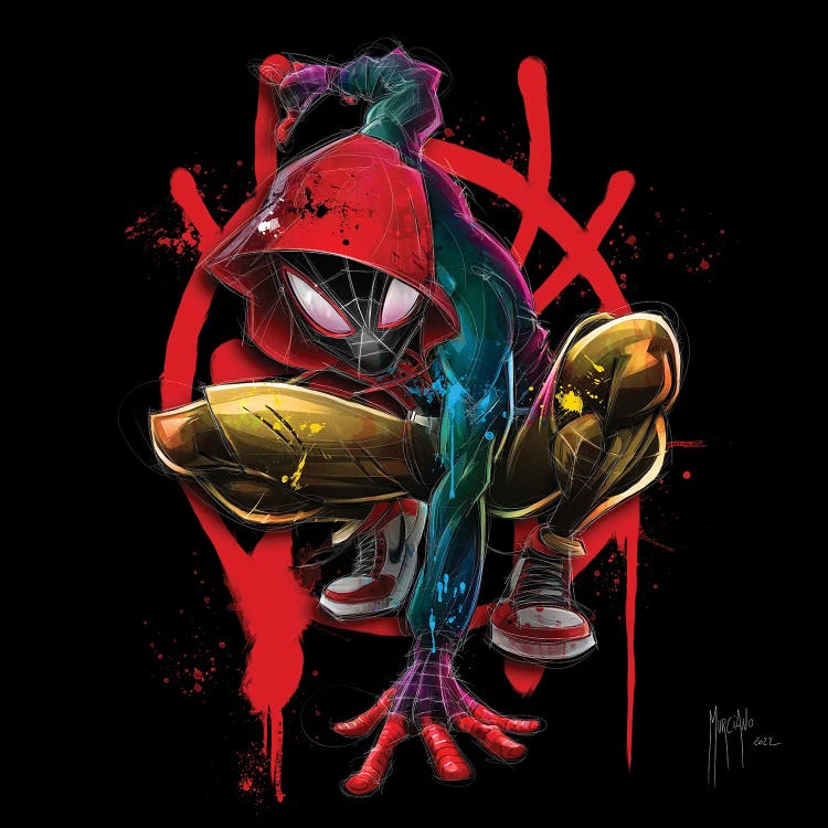 Miles Morales (Spider-Man) by Patrice Murciano wall art