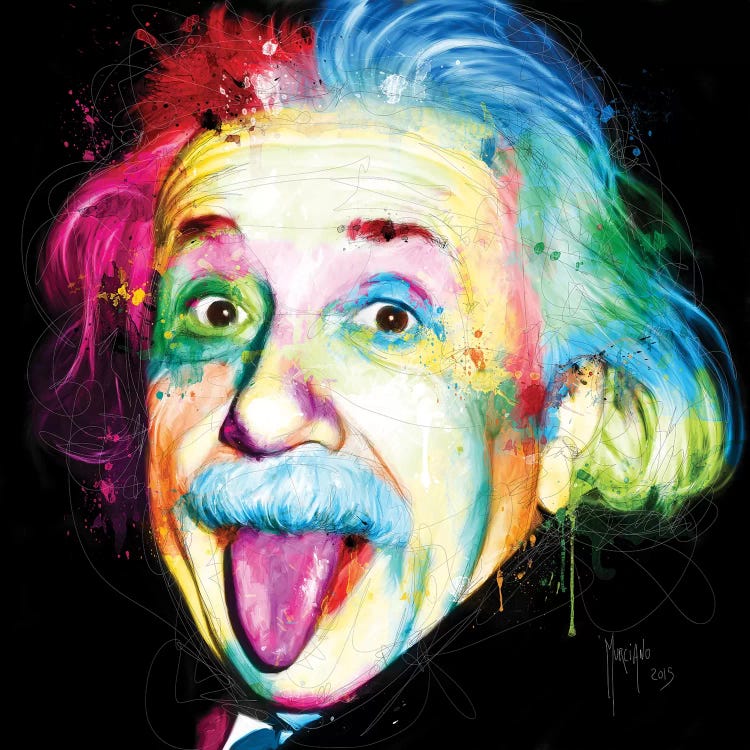 Albert Einstein by Patrice Murciano wall art