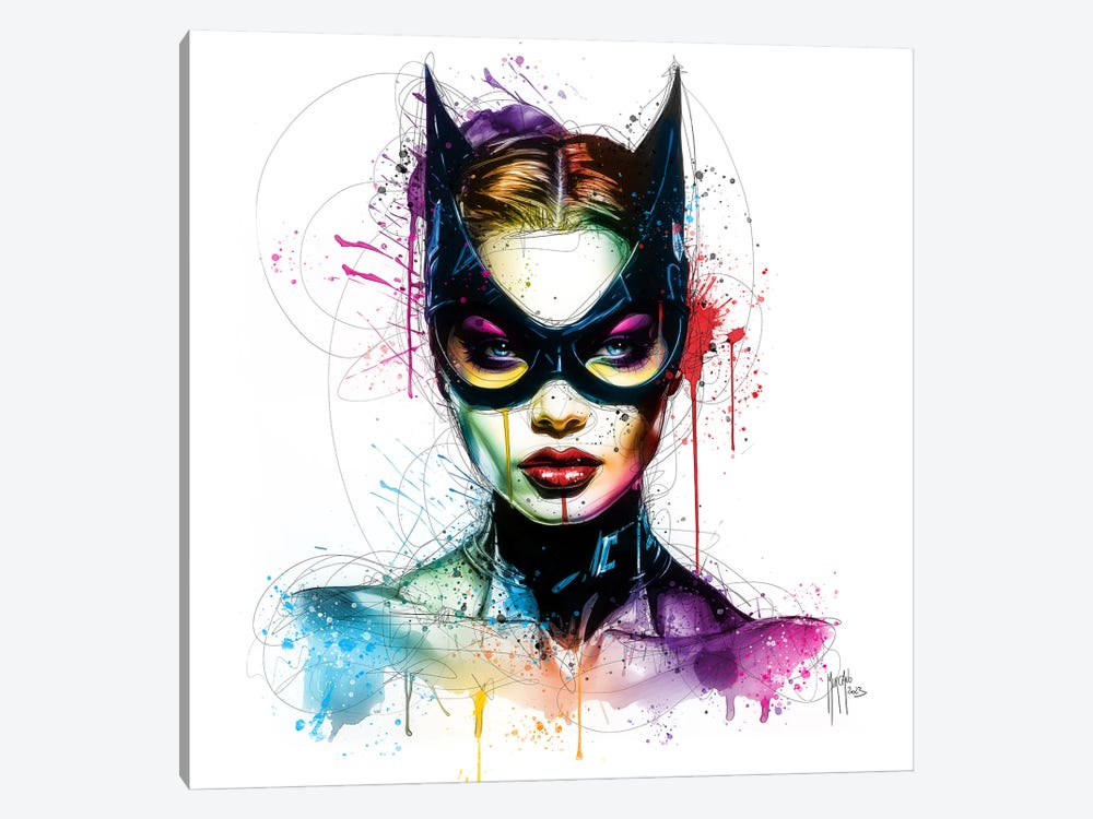 The Cat by Patrice Murciano 1-piece Canvas Artwork