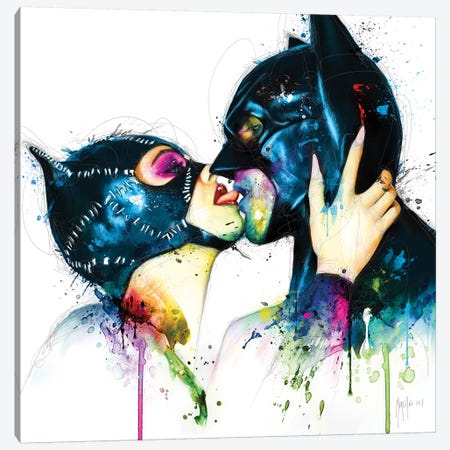 Love In Gotham Canvas Print #PMU28} by Patrice Murciano Canvas Print