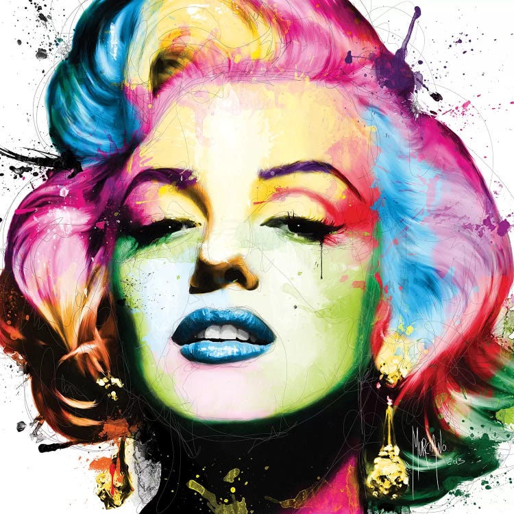 Marilyn by Patrice Murciano wall art