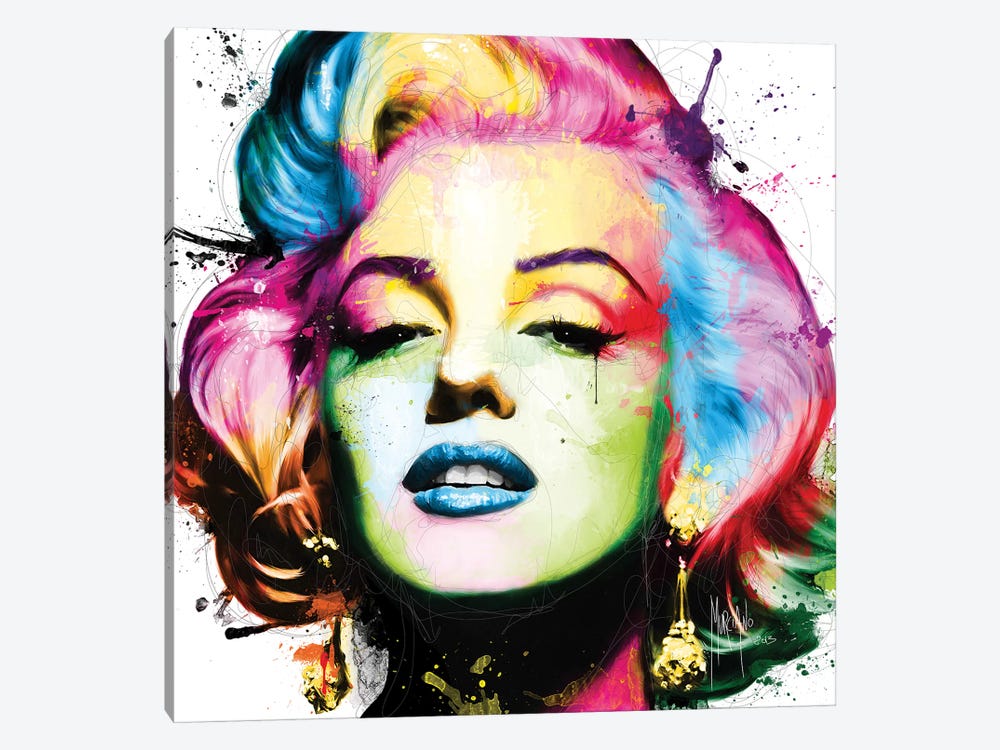 Marilyn by Patrice Murciano 1-piece Canvas Art Print