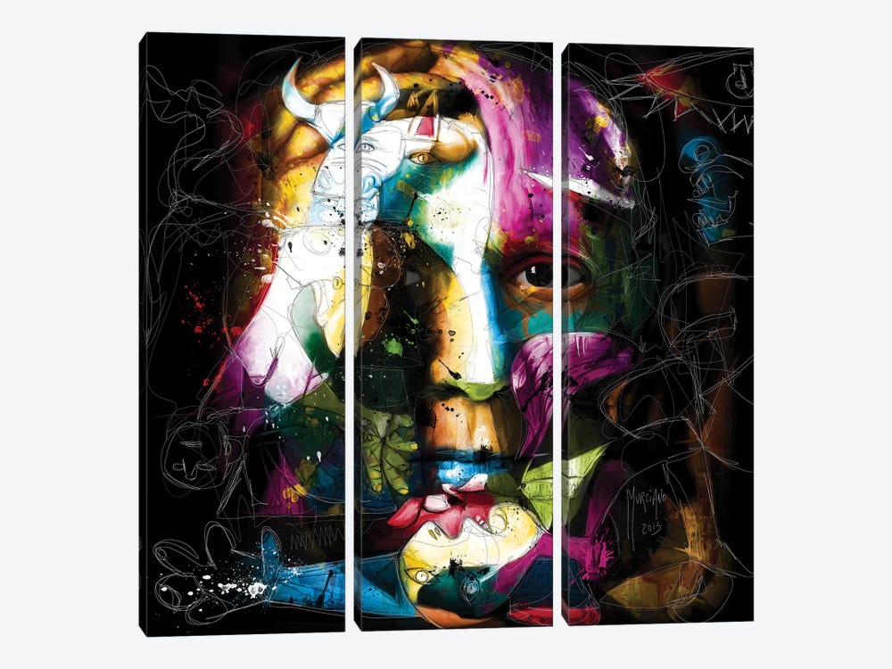 Picasso by Patrice Murciano 3-piece Canvas Wall Art