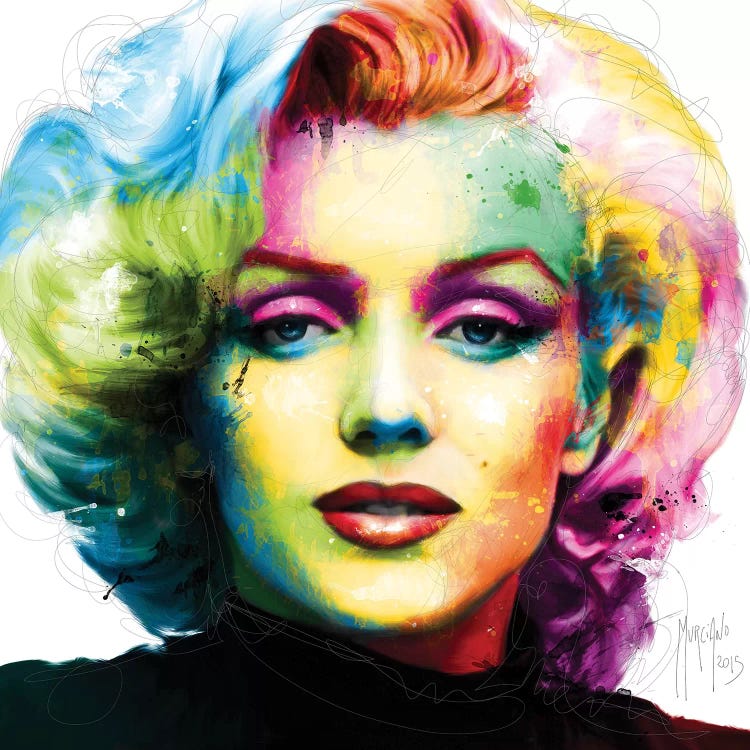 Sweet Marilyn by Patrice Murciano wall art