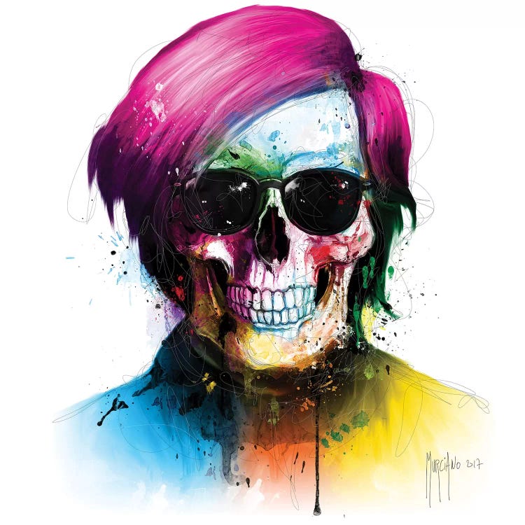 Andy Warhol Skull