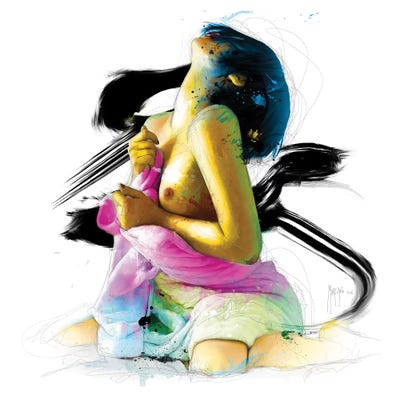 Under Pleasure by Patrice Murciano canvas print