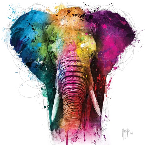 Elephants: Africa Pop by Patrice Murciano