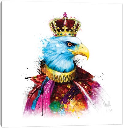 Aigle Royal Canvas Art Print - Patrice Murciano