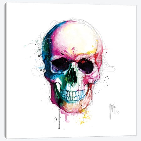 Angels Skull Canvas Print #PMU53} by Patrice Murciano Canvas Art