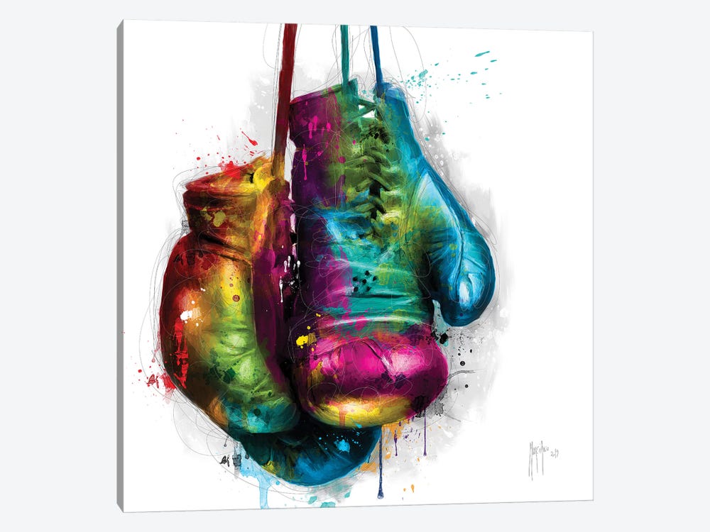 Katholiek 945 Zin Boxing Canvas Artwork by Patrice Murciano | iCanvas