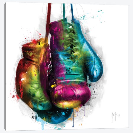 Boxing Canvas Print #PMU57} by Patrice Murciano Canvas Art Print