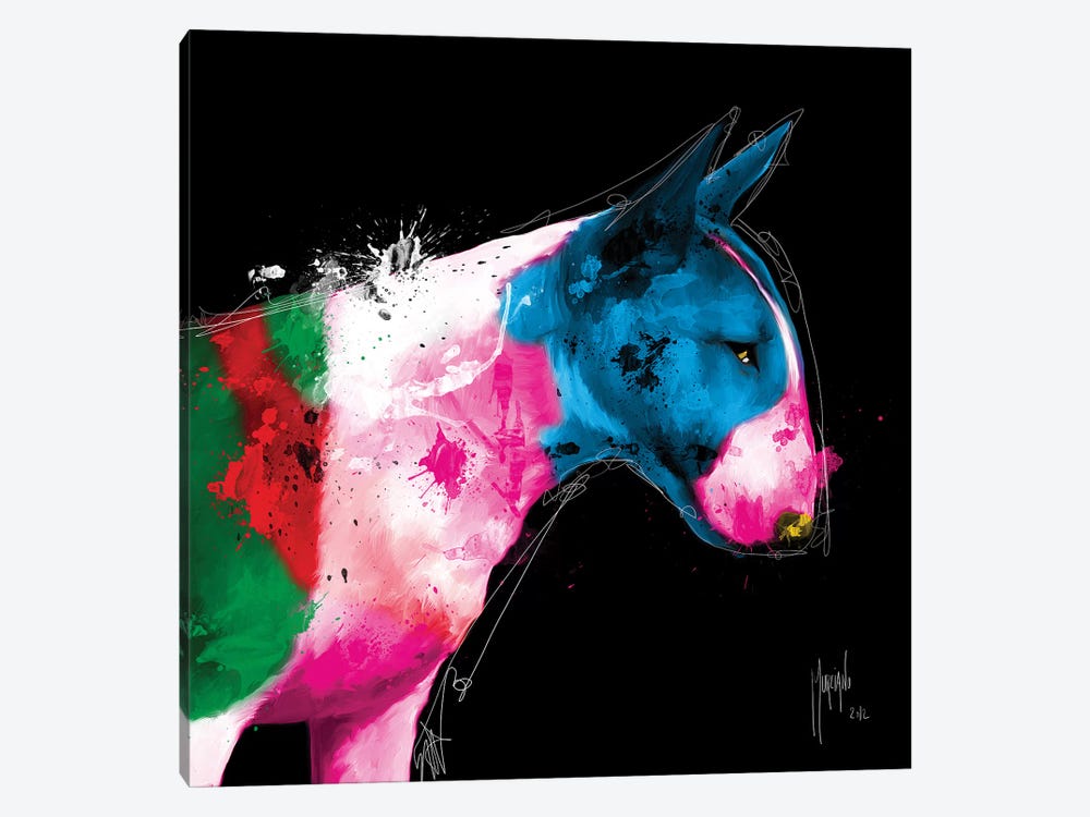 Bull Pop by Patrice Murciano 1-piece Canvas Art Print