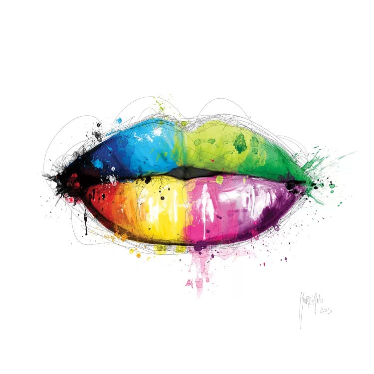 Candy Mouth by Patrice Murciano wall art