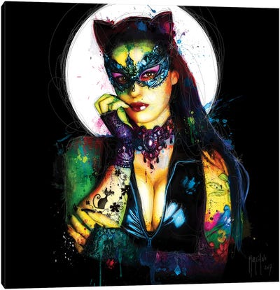 Catwoman Canvas Art Print - Patrice Murciano