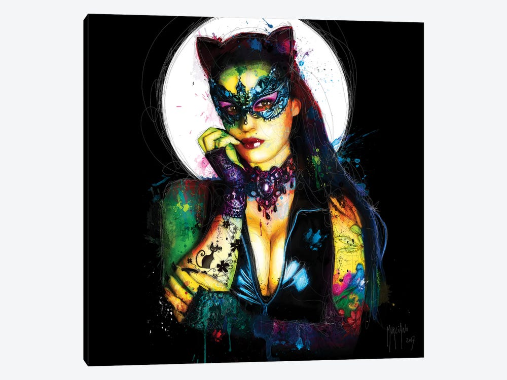 Catwoman by Patrice Murciano 1-piece Canvas Artwork