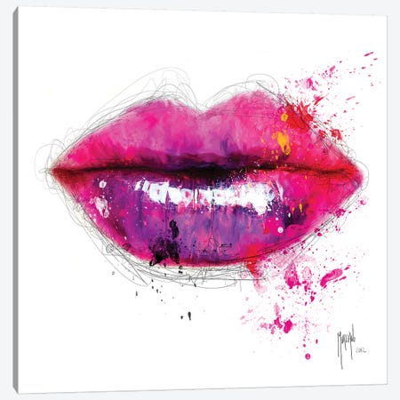 Colors Of Kiss Canvas Print #PMU66} by Patrice Murciano Canvas Art