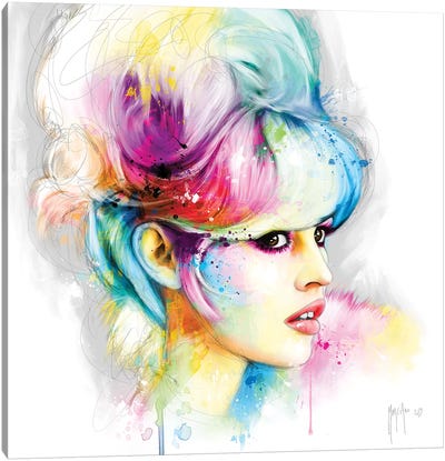 Bardot Canvas Art Print - Patrice Murciano